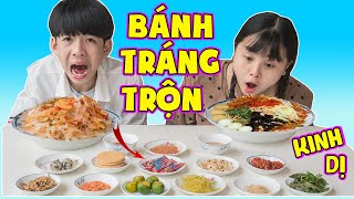 Trò Chơi Làm Bánh Tráng Trộn Kinh Dị ❤ KN CHENO Chị Hằng