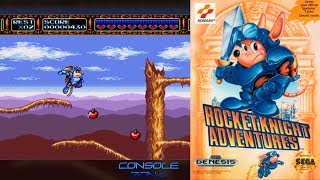 Rocket Knight Adventures (Sega Mega Drive / Genesis) - прохождение