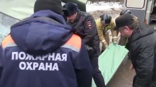 28.03.2016 Лобовое ДТП на Як-Бодьинском тракте, Калина vs Хендай (Удмуртия)