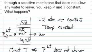 Air/Water Vapor-Liquid Equilibrium