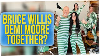 Is It Weird That Bruce Willis is Quarantining With Ex-Wife Demi Moore??