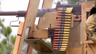 Special Tactics Airmen - Heavy Weapons Training