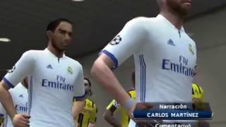 PES 2017 (PS2) Borussia Dortmund vs Real Madrid - Champions League