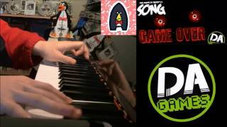 FIVE NIGHTS AT FREDDY'S 4 SONG - DAGames - "GAME OVER"  (Advanced Piano Cover)