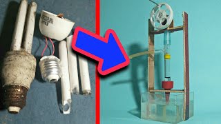 BISNIS MAINAN EDUKATIF HANYA MODAL LAMPU BEKAS(pompa air mini manual)
