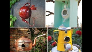 КОРМУШКИ ДЛЯ ПТИЦ СВОИМИ РУКАМИ  ОРИГИНАЛЬНЫЕ ИДЕИ