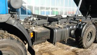 Самосвальная установка С8592-22 с трехсторонней разгрузкой на шасси КАМАЗ 43118