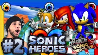 Sonic Heroes PC 4K 60FPS - Part 2 - Grand Metropolis & Power Plant *THE ROAD TO SONIC FORCES*