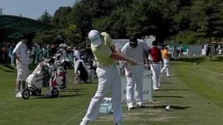 [300FPS] Rory McIlroy slow motion Wood Golf Swing from driving range (2)