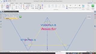 UNF Thread Profile External & Internal (Solid Edge Tutorial)