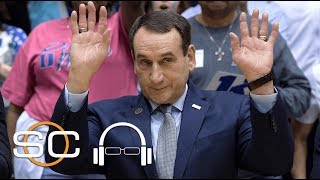 Coach K jokes about Bilas at Duke | SC with SVP | ESPN