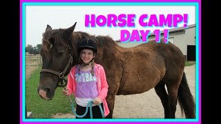 ??ISABELLE GOES TO HORSE CAMP! ~ DAY 1!?First Day TV