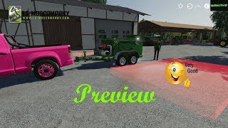 #LS19 | Modpreview | LS-ModCompany Service Anhänger