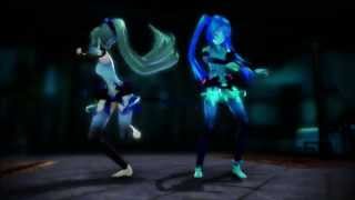 [MMD] Girls Got to Go- Dubstep [Hatsune Miku & Yowane Haku]