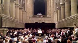 Canterbury Festival Choir, Canterbury Cathedral, Cond. Henry Leck, "Homeland", Jul 26, 2013