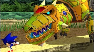 Sonic Rush Adventure (DS) All Bosses (No Damage)