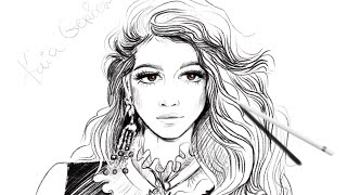 Курсы Fashion иллюстрации для новичков онлайн на iPad в Procreate в Valleg Academy