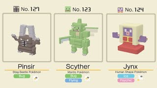 Pokemon Quest Wild Rare Pokemon Pinsir All Special Moves | Stag Beetle Pokemon