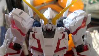 ＨＧＵＣ　ユニコーンガンダム　デストロイモード　塗装