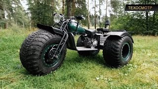 Трехколесная амфибия. Готовимся к новому сезону...