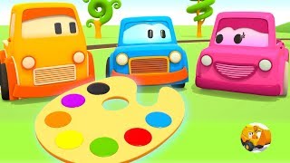 Videos educativos infantil - Coches inteligentes aprenden los colores