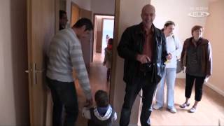 WVW Schlüsselübergabe an 10-Köpfige Familie Weissenfels André Haase