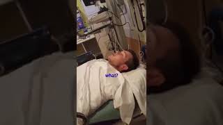 "Show Me Your Tits" Guy High In Hospital asks to see nurses tits! Funny.