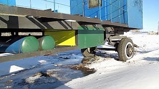 Изготовление прицепа для пчел