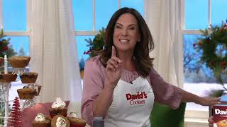 David's Cookies (12) 6.5-oz Individual Cookie Lava Cakes on QVC