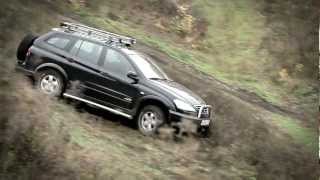 SsangYong: Бездорожье - знай и умей! Часть 1 - Песок