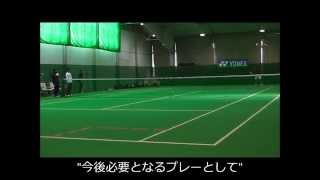 ヨネックス ソフトテニスラケット GSR9 高川経夫さんによるデモンストレーション