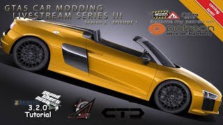 GTA 5 [PC] Live Modding Tutorial on Zmodeler3 - CG to V - Episode 1 [EN] HD