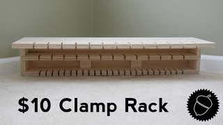 How to Make the Ultimate Clamp Rack for only $10.00!