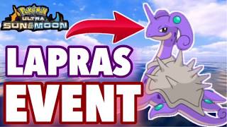 POKÉMON EVENT LAPRAS?! Pokémon Ultra Sun and Pokémon Ultra Moon Easter Egg Event Ultra Sun