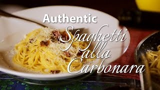 Spaghetti alla Carbonara - Most authentic Italian recipe! How to make the real Carbonara