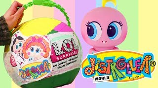 LOL Big Surprise CUSTOM Ball Distroller Babies DIY ! Toys and Dolls Fun for Kids | SWTAD