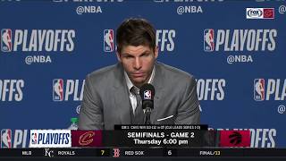 Kyle Korver on offense going through LeBron: 'This is how we play' | CAVS-RAPTORS POSTGAME