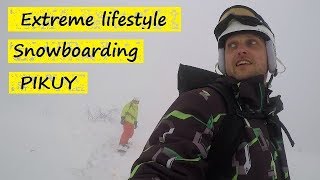 VLOG: Фрирайд УКРАИНЫ. Сноубординг!! г. Пикуй 1405м.