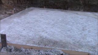 Our Concrete Pad// Removing That Old Stump// My Bulldozer Broke