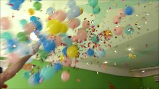 ЧТО ТАКОЕ ШАР-СЮРПРИЗ Взрыв шара-сюрприза Surprise Balloon