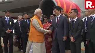 PM Modi Arrives Japan's Osaka; To Hold 10 Bilateral Meets With World Leaders On The Sidelines