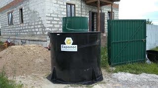 Монтаж септика Евролос Био в Чехове