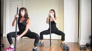 Weighted Body Bar Workout - Building Strength And Stamina 10 Minutes At A Time!