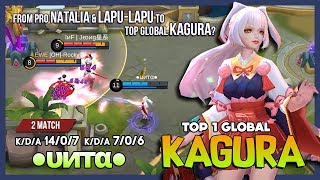 Pro Natalia be Top Global Kagura? ●υитα● Top 1 Global Kagura ft Top 2 Global Fanny ~ Mobile Legends