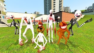 SCP 096 И АНИМАТРОНИКИ ГОНЯЮТСЯ ЗА НАМИ В ГАРРИС МОД FNAF ► Garry's Mod