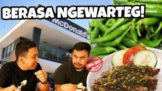 ADA NASI DAGING TUMIS CABE IJO di MCDONALDS??