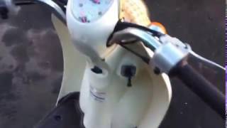 Скутер Honda Crea Scoopy AF-55 4Т, 50 куб. Краткий обзор в магазине "Акимото"
