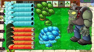 1 Giga-Gargantuar vs All Plants PvZ Plants vs Zombies