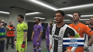 What If Buffon and Ronaldo Swapped Teams - PES 2017 Uefa Champions League Final