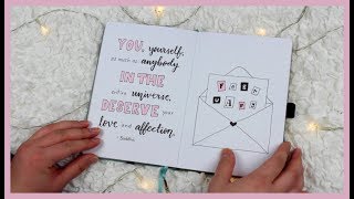 FEBRUARY BULLET JOURNAL SETUP | 2020 | Dejana Pasic